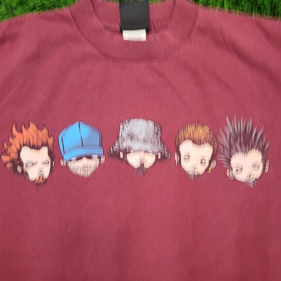 Vintage 1999 Limp Bizkit Family Values Tour T-Shirt Mens XS/S "Issues" Album Era - Picture 2 of 13